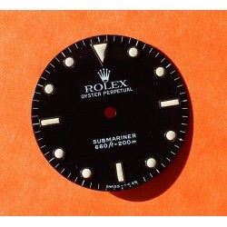 ▄▀▄Cadran montres Rolex 5513 Tritium cerclé Submariner BICCHIERINI, SPIDER, spiderweb, Calibre automatique 1520, 1530▀▄▀