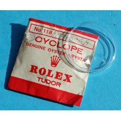 Genuine Rolex Plexi Watch Crystal cyclop 25-118 fits on Datejust 1600-1605, 1607, 1610, 1611 