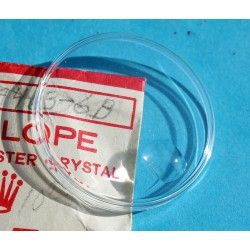 ROLEX VERRE HESALITE CYCLOPE 25-118 PLEXIGLAS ACRYLIQUE MONTRES DATEJUST 1600-1605, 1607, 1610, 1611 