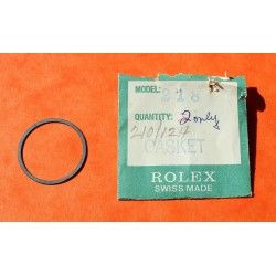 GENUINE NOS ROLEX TUDOR Ø24mm BLACK Flat O-ring Gasket watches