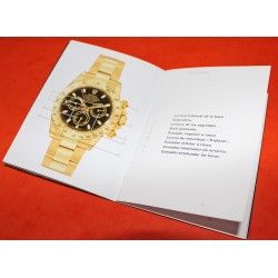 LIVRET ROLEX DAYTONA COSMOGRAPH  116520-116523-116528