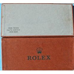 Rolex Vintage Coffret boite horlogere d'accessoires, outils, pièces détachées, cadran, inserts aiguilles de montres