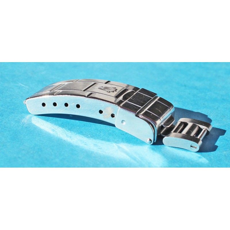 ROLEX 1995 FERMOIR FLIPLOCK SUBMARINER 93150 BRACELET 20mm MONTRES 5512, 5513, 1680, 1665, 168000, 14060, code U1