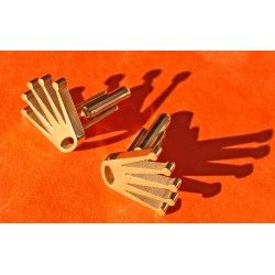 Rolex Rare Accessoire luxe Boutons de manchettes hommes 18kr plaqué or, Gold Plated Cufflinks avec Boite