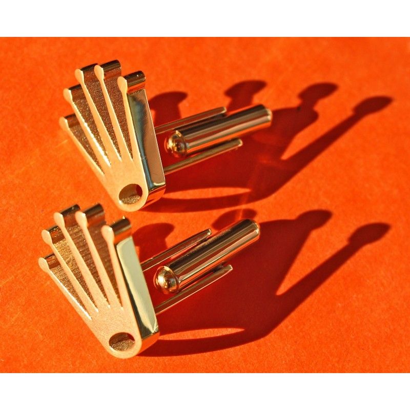PARE DE BOUTONS DE MANCHETTE HOMME EN PLAQUE OR CLASSQUE / CUFFLNKS