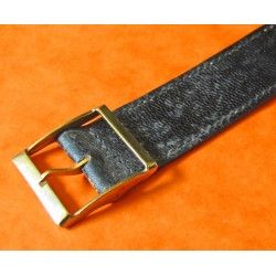 20mm LEATHER NATO STYLE MILITARY WATCH BAND STRAP