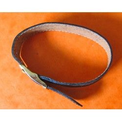 20mm LEATHER NATO STYLE MILITARY WATCH BAND STRAP