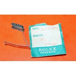 ROLEX RARE VINTAGE  LADIES DEPLOYANT CLASP 7204, 6251D "BIG LOGO" WATCHES BRACELETS 13mm RIVETS FOR RESTORE