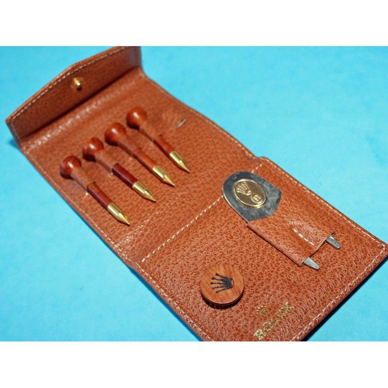 NEW Genuine Rolex Accessories Golf Embossed Divot Tool Ball Mark repair 100% Authentic