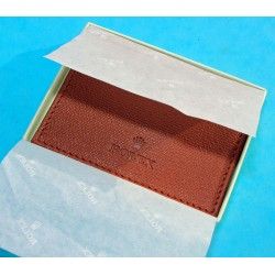 GENUINE LUXURY ROLEX TOBACCO COLOR LEATHER CARD HOLDER TRAVEL