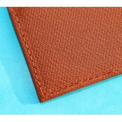 GENUINE LUXURY ROLEX TOBACCO COLOR LEATHER CARD HOLDER TRAVEL