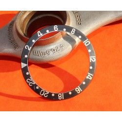 ROLEX VINTAGE & RARE FAT FONT INSERT SERIFS GRADUE DE LUNETTE MONTRES GMT MASTER II 16700, 16710, 16760 FAT LADY COKE