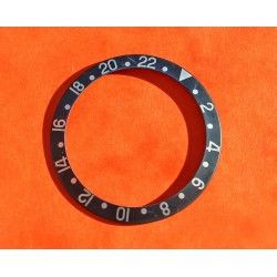 ROLEX VINTAGE & RARE FAT FONT INSERT SERIFS GRADUE DE LUNETTE MONTRES GMT MASTER II 16700, 16710, 16760 FAT LADY COKE