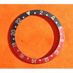 ROLEX Fat Font BEZEL watch Insert GMT Master II 16710, 16700, 16760 Sophia Loren, Fat Lady OEM Original FADED