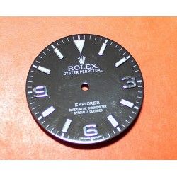 ROLEX CADRAN 3-6-9 NOIR CHIFFRES ARABES MONTRE EXPLORER 214270 Ø30mm CAL 3132