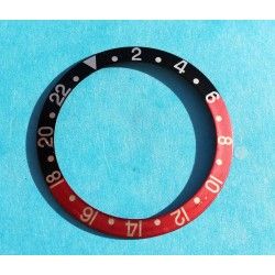 ROLEX Fat Font Serifs bezel watch Insert GMT Master II 16710, 16700, 16760 Sophia Loren, Fat Lady OEM Original FADED