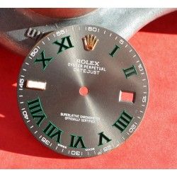 Rolex Rare Original Black Metal color Men's oyster Perpetual Datejust Watch Dial Ø24mm