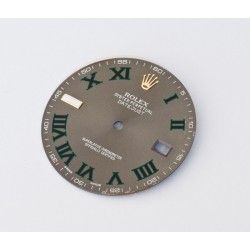 Rolex Rare Original Slate Metal color Men's oyster Perpetual Datejust II 116300 41mm Watch Dial Ø30mm