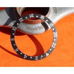 Rolex Fat Font BEZEL watch Insert GMT Master II 16710, 16700, 16760 Sophia Loren, Fat Lady OEM Original FADED