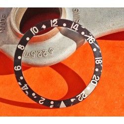 Rolex Fat Font BEZEL watch Insert GMT Master II 16710, 16700, 16760 Sophia Loren, Fat Lady OEM Original Serifs