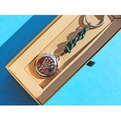 ♛ Collectible Rolex Triplock Submariner crown stainless steel key ring, keychain, holder baselworld 2011, collectables goodies ♛