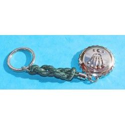 ♛ Collectible Rolex Triplock Submariner crown stainless steel key ring, keychain, holder baselworld 2011, collectables goodies ♛