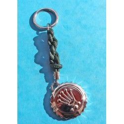 ♛ Collectible Rolex Triplock Submariner crown stainless steel key ring, keychain, holder baselworld 2011, collectables goodies ♛