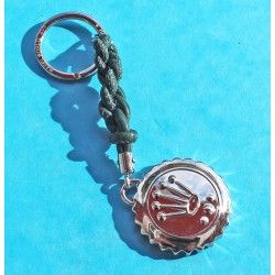 ♛ Collectible Rolex Triplock Submariner crown stainless steel key ring, keychain, holder baselworld 2011, collectables goodies ♛