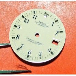 ROLEX CADRAN CREME OYSTER PERPETUAL DATE ARABE  ref 15000, 15010, 15037, 15038, 15053, 15200 cal 3035 3135