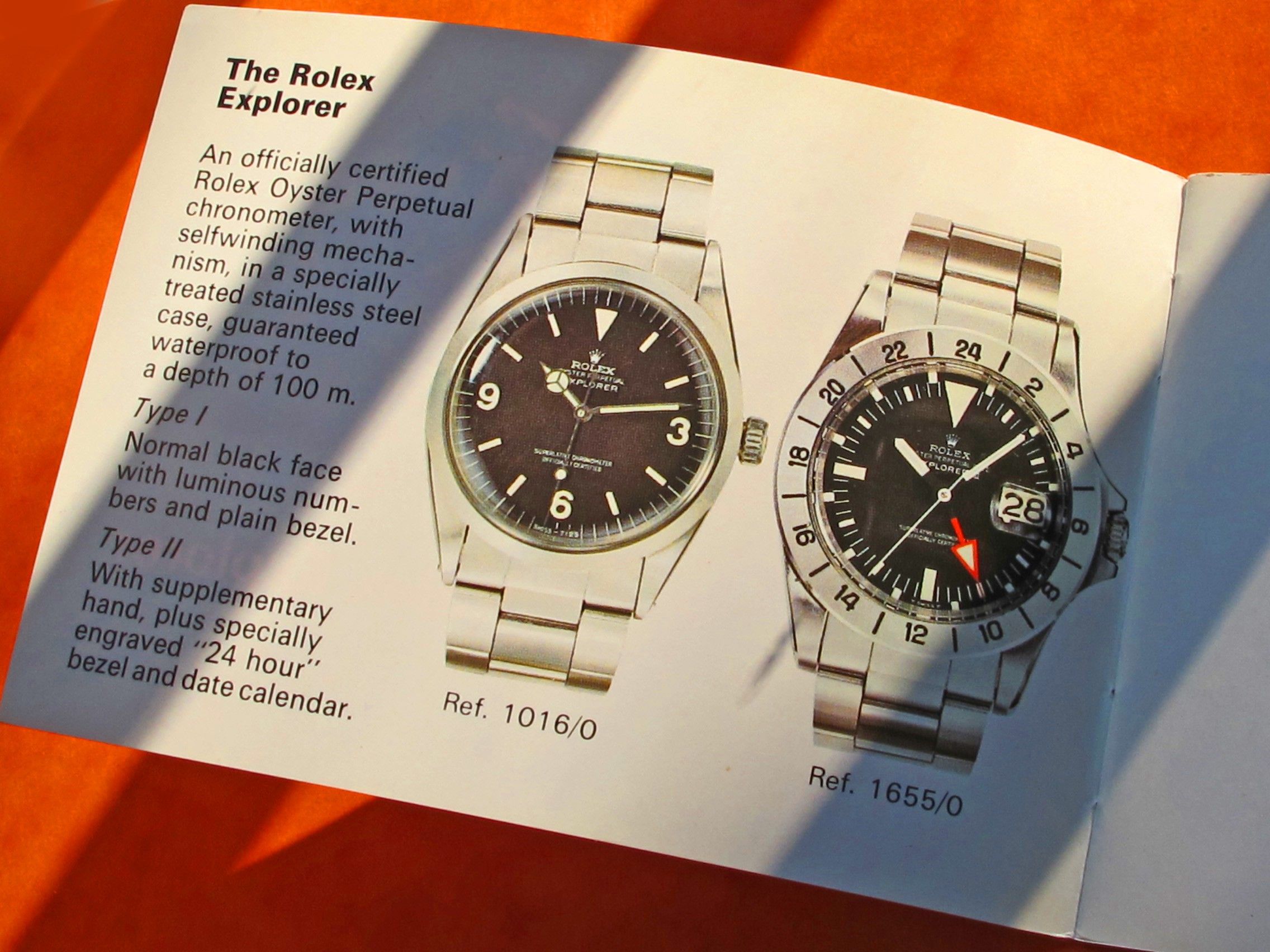 rolex explorer manual