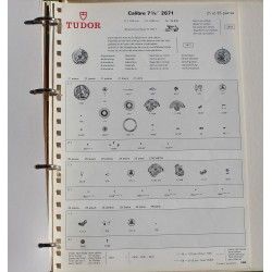 ROLEX RARE CATALOGUE PIÈCES DE RECHANGE MONTRES GUIDE R7