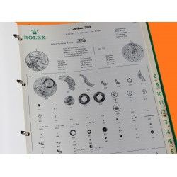 ROLEX R7 RARE TECHNICAL MANUAL COMPLETE MOVEMENT SPARE PART CATALOGUE SERVICE REPAIR INFO WERK