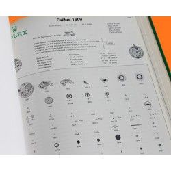 ROLEX RARE CATALOGUE TECHNIQUE PIÈCES DETACHEES DE RECHANGE MONTRES GUIDE R7