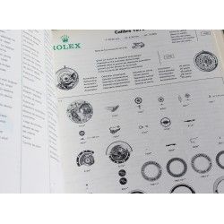 ROLEX R7 RARE TECHNICAL MANUAL COMPLETE MOVEMENT SPARE PART CATALOGUE SERVICE REPAIR INFO WERK