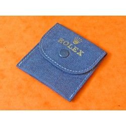 Original Rare Rolex grey Mini velvet pouch traveler's 