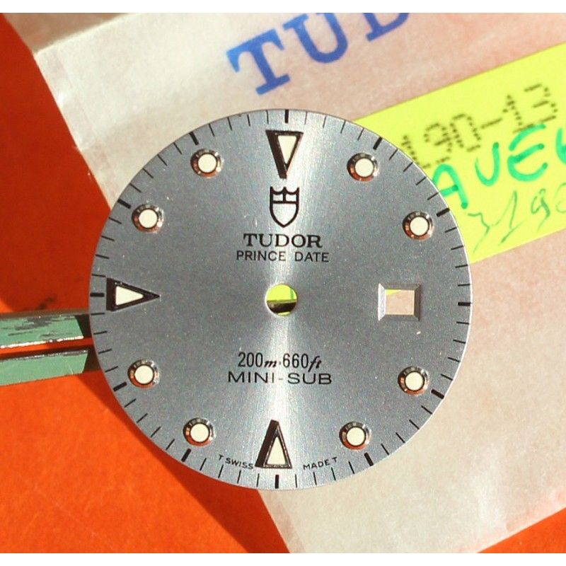Tudor Tritium handset Ladies Steel Prince Oysterdate Mini Sub watch Ref 73190