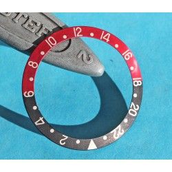 Rolex bezel watch Insert GMT Master II 16710, 16700, 16760 Sophia Loren, Fat Lady OEM Original FADED