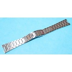 EXQUISITE ORIGINAL BAUME & MERCIER WATCHES SOLID STAINLESS STEEL 16MM BAND BRACELET