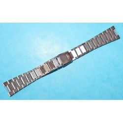 EXQUISITE ORIGINAL BAUME & MERCIER WATCHES SOLID STAINLESS STEEL 16MM BAND BRACELET