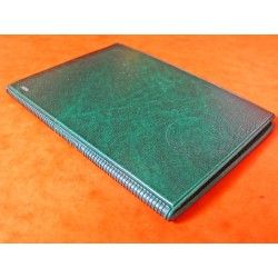 1970 Vintage Rolex Green Leather Business Card Wallet