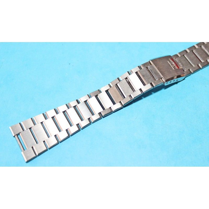 BAUME ET MERCIER BRACELET NEUF HOMME MONTRES ACIER 22mm