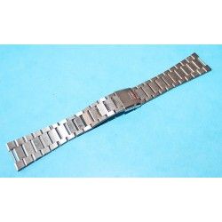 EXQUISITE ORIGINAL BAUME & MERCIER WATCHES SOLID STAINLESS STEEL 22mm BAND BRACELET