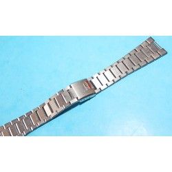 EXQUISITE ORIGINAL BAUME & MERCIER WATCHES SOLID STAINLESS STEEL 22mm BAND BRACELET