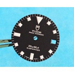 7016 Tudor Submariner Black Matte Snowflakes Genuine