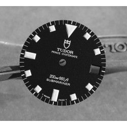 7016 Tudor Submariner Black Matte Snowflakes Genuine