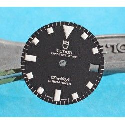 7016 Tudor Submariner Black Matte Snowflakes Genuine