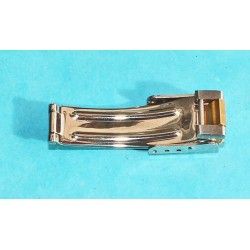 Vintage Baume et Mercier 15mm Stainless Steel Deployment Buckle deployant