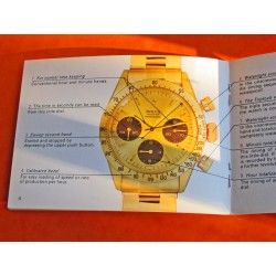 1975 BOOKLET ROLEX DAYTONA 6263-6265 NOS !!