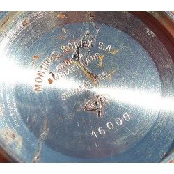 Authentic Vintage Rolex Datejust oyster perpetual 16000, 16014 Stainless Steel watches Caseback collectible part