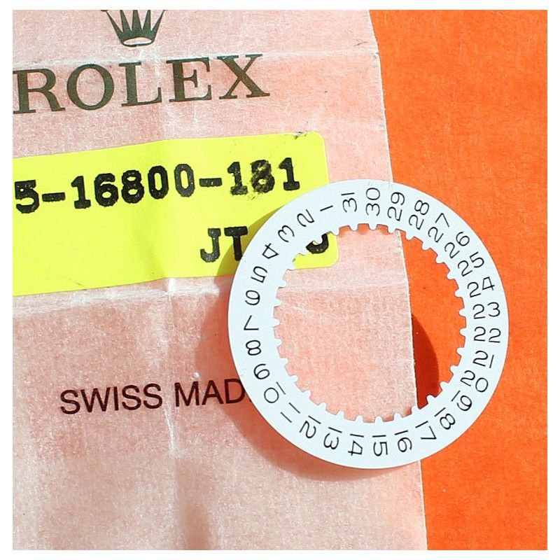 ROLEX Submariner 16800 vintage date disc from cal 3035 -3135 automatic